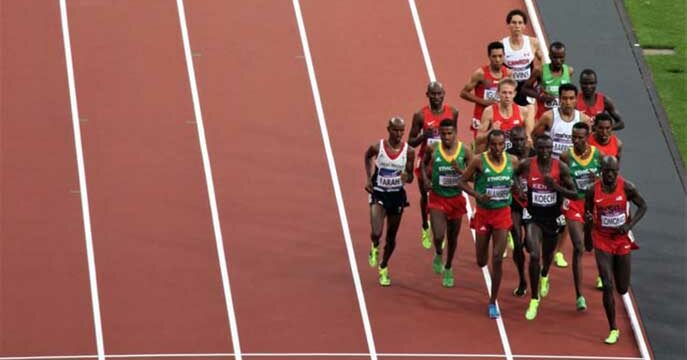 Olympics track and field Feeling stressed? Think and behave like an Olympic athlete