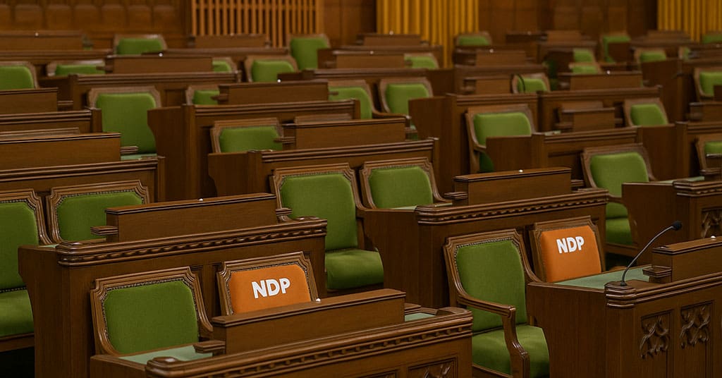 NDP’s collapse rightly cost them official party status