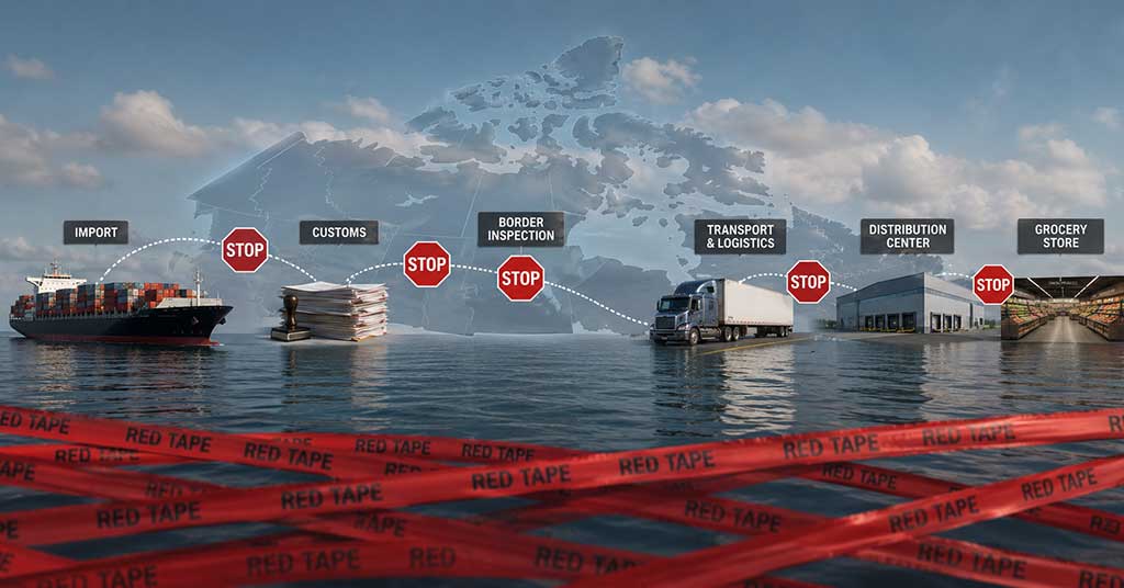 Government red tape is built into your grocery bill