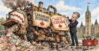 Canada faces severe economic decline driven by domestic policies and heavy taxation, long before Trump and shifts toward Europe took effect